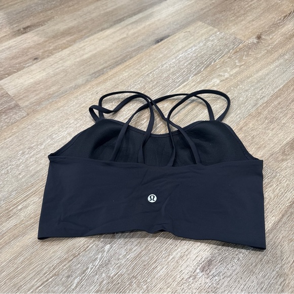 Lululemon Like A Cloud Longline Bra Black Size 2- B/C CUP Light Support - Picture 2 of 5
